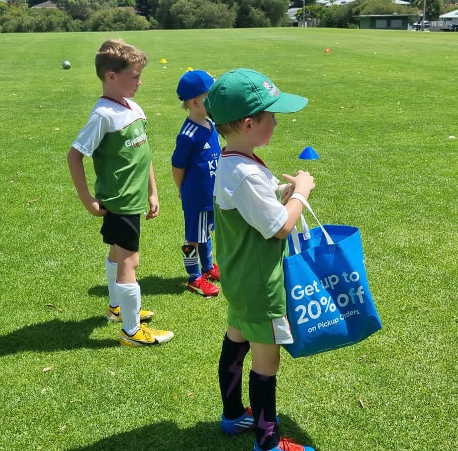 Child Ready for kids soccer program session